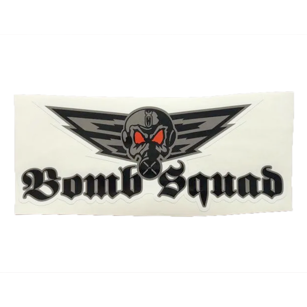 12" Bomb Squad Sticker