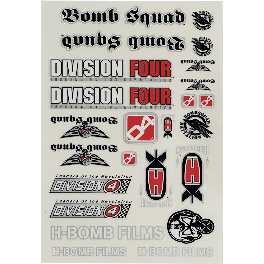 Bomb Squad Sticker Sheet