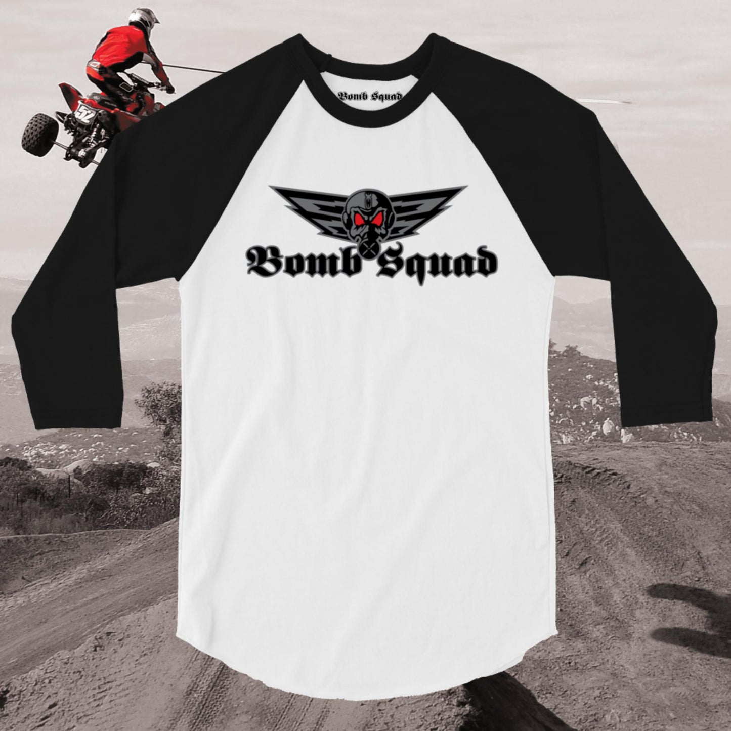 Bomb Squad Wings Raglan T-Shirt