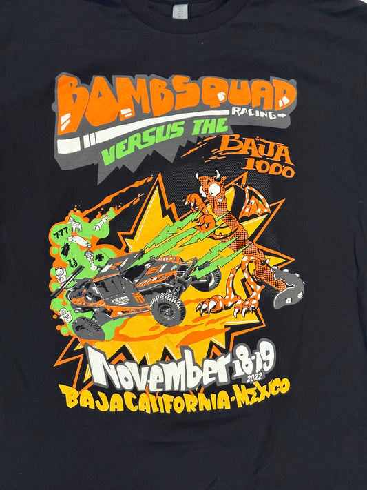 2022 Baja 1000 Bomb Squad Team T-Shirt