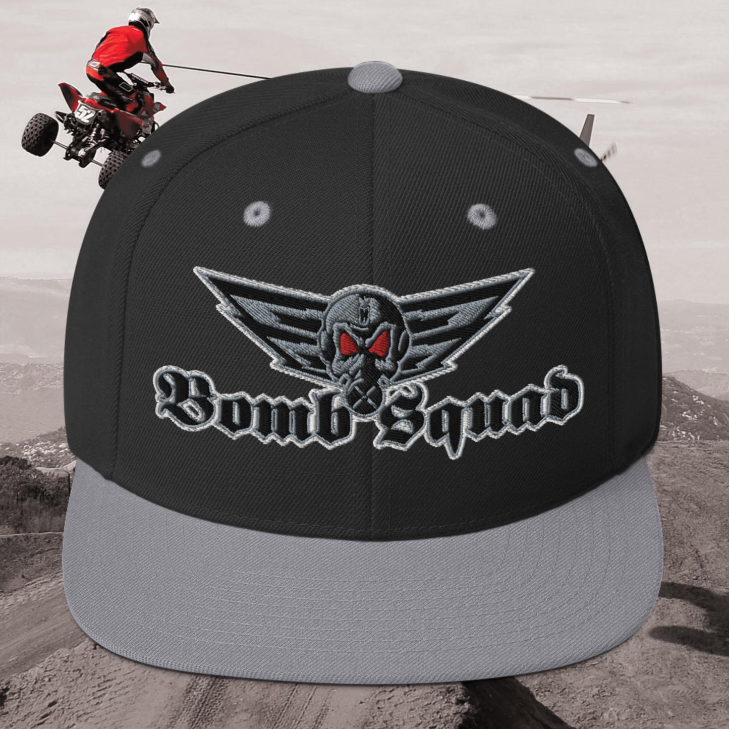 Bomb Squad Wings Snapback Hat