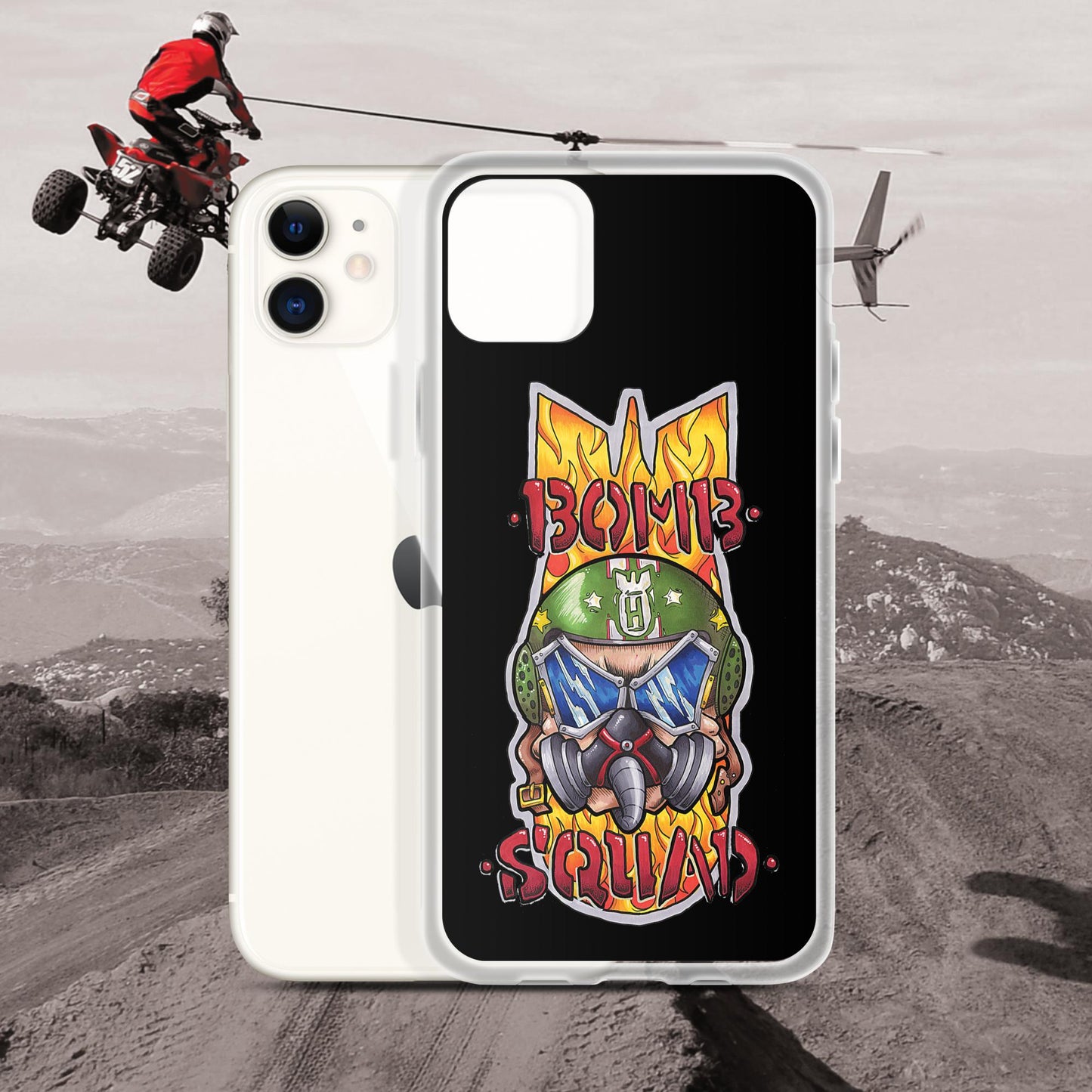 Bomb Squad Pilot Clear Case for iPhone®