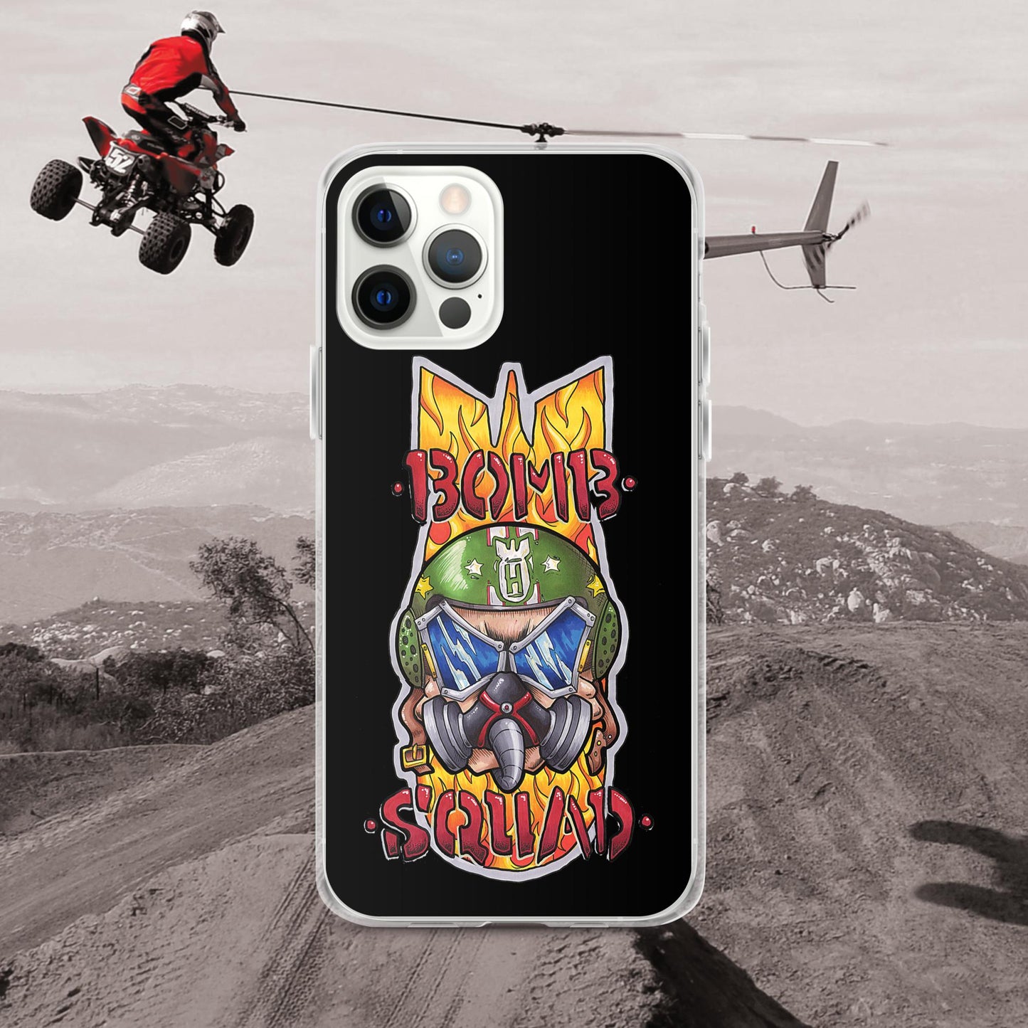 Bomb Squad Pilot Clear Case for iPhone®