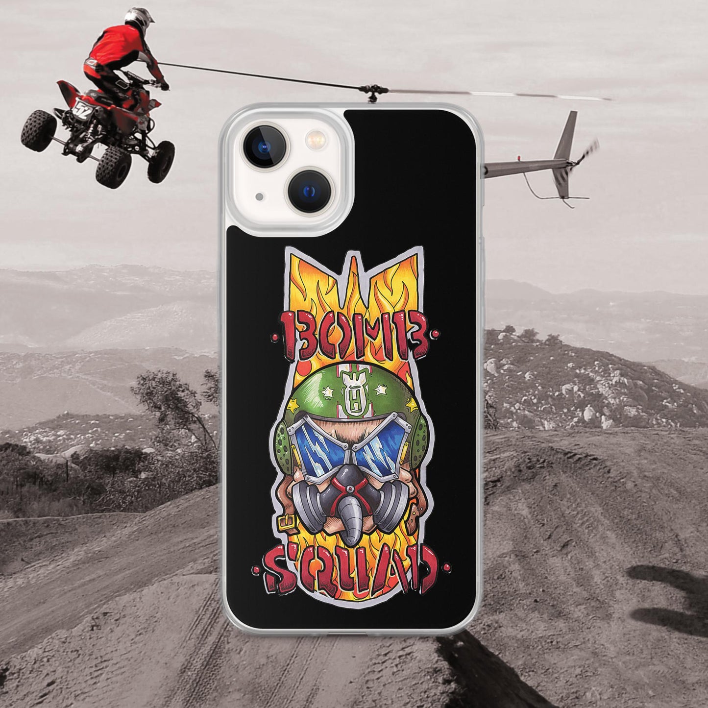 Bomb Squad Pilot Clear Case for iPhone®