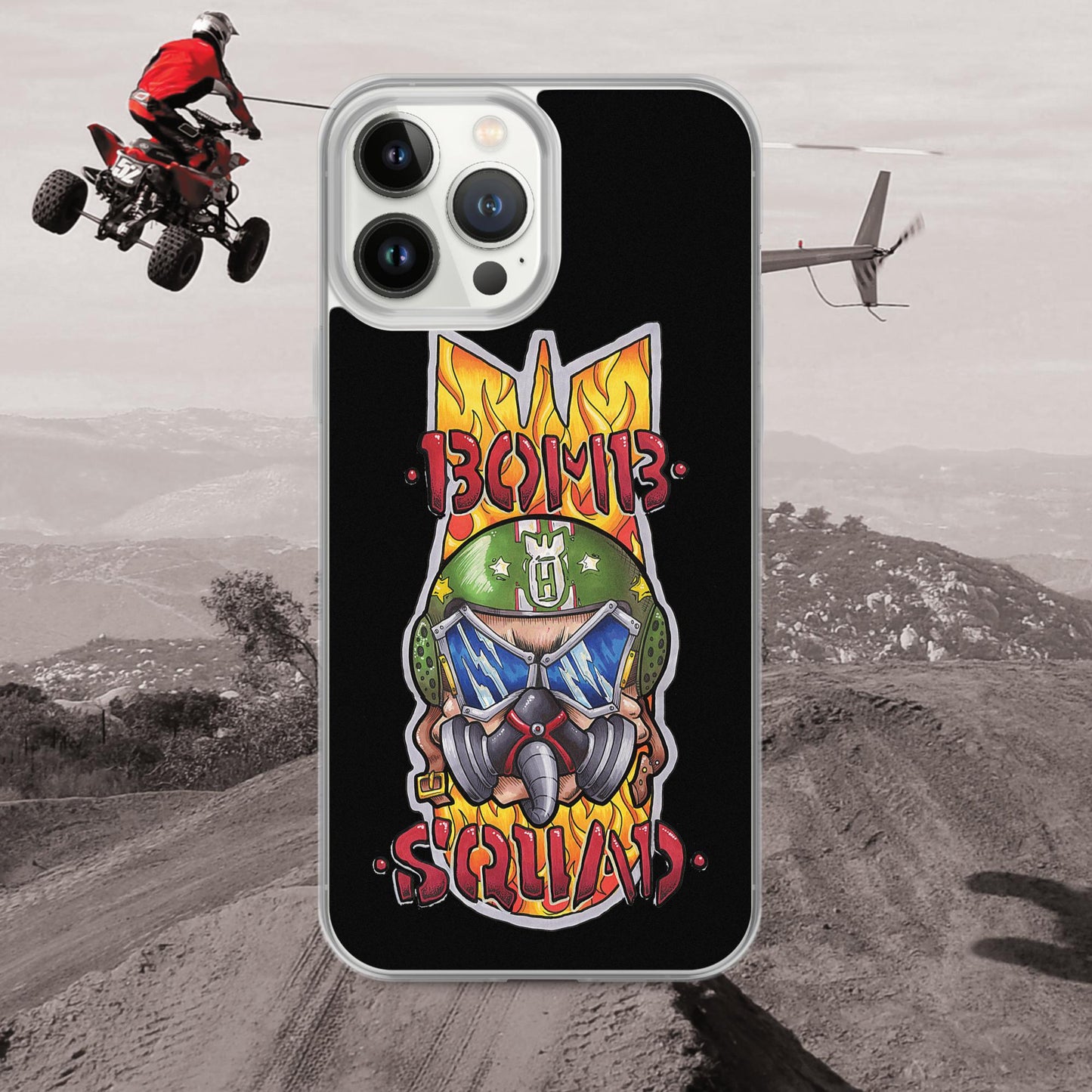 Bomb Squad Pilot Clear Case for iPhone®