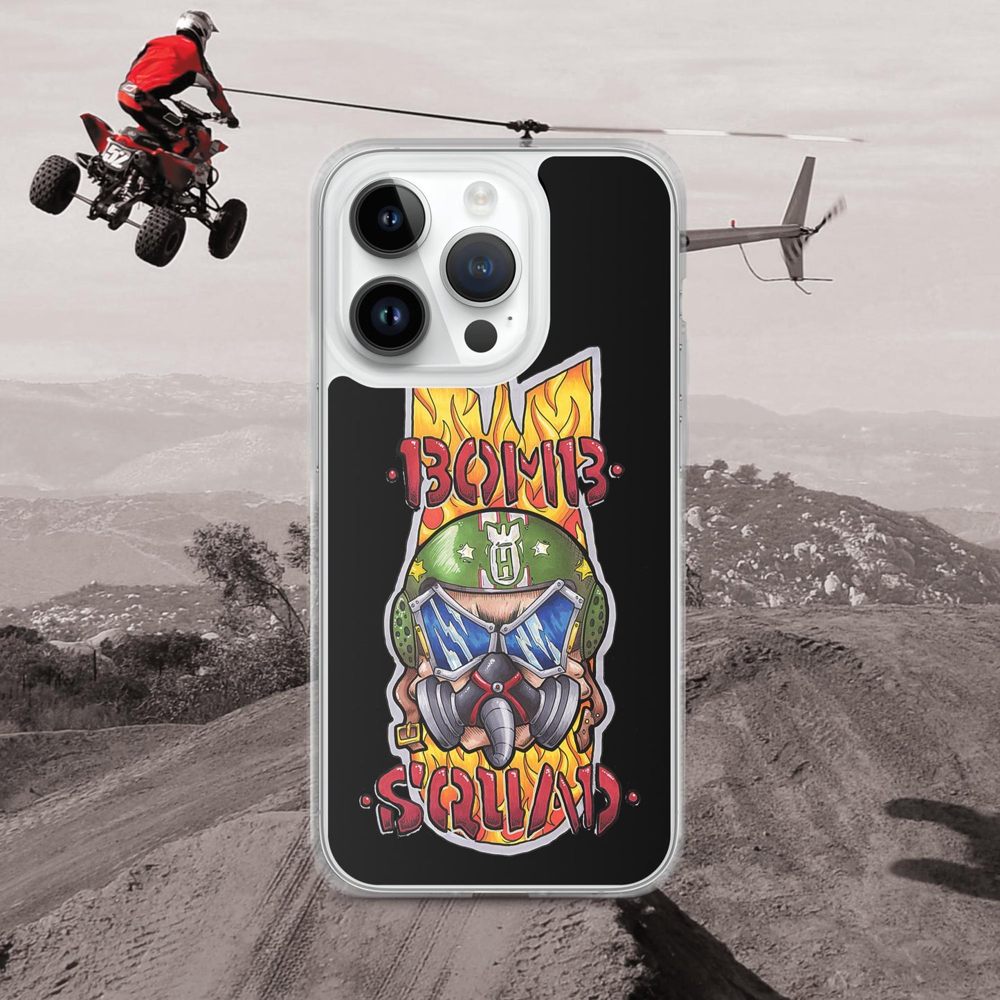 Bomb Squad Pilot Clear Case for iPhone®