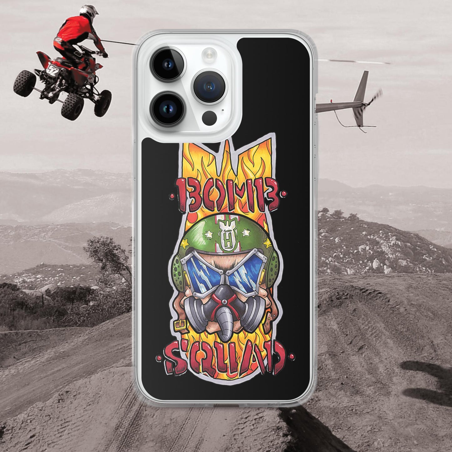 Bomb Squad Pilot Clear Case for iPhone®