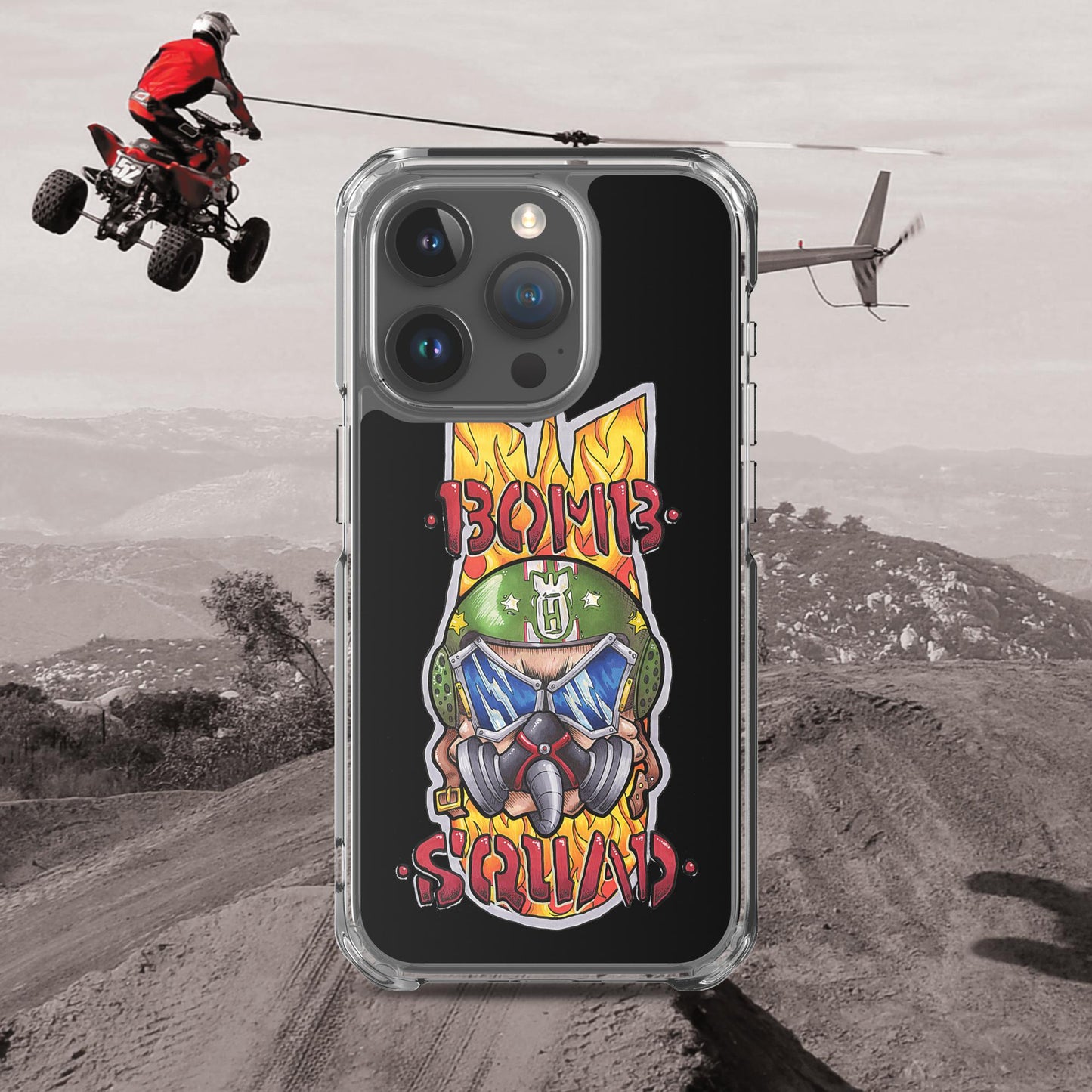 Bomb Squad Pilot Clear Case for iPhone®