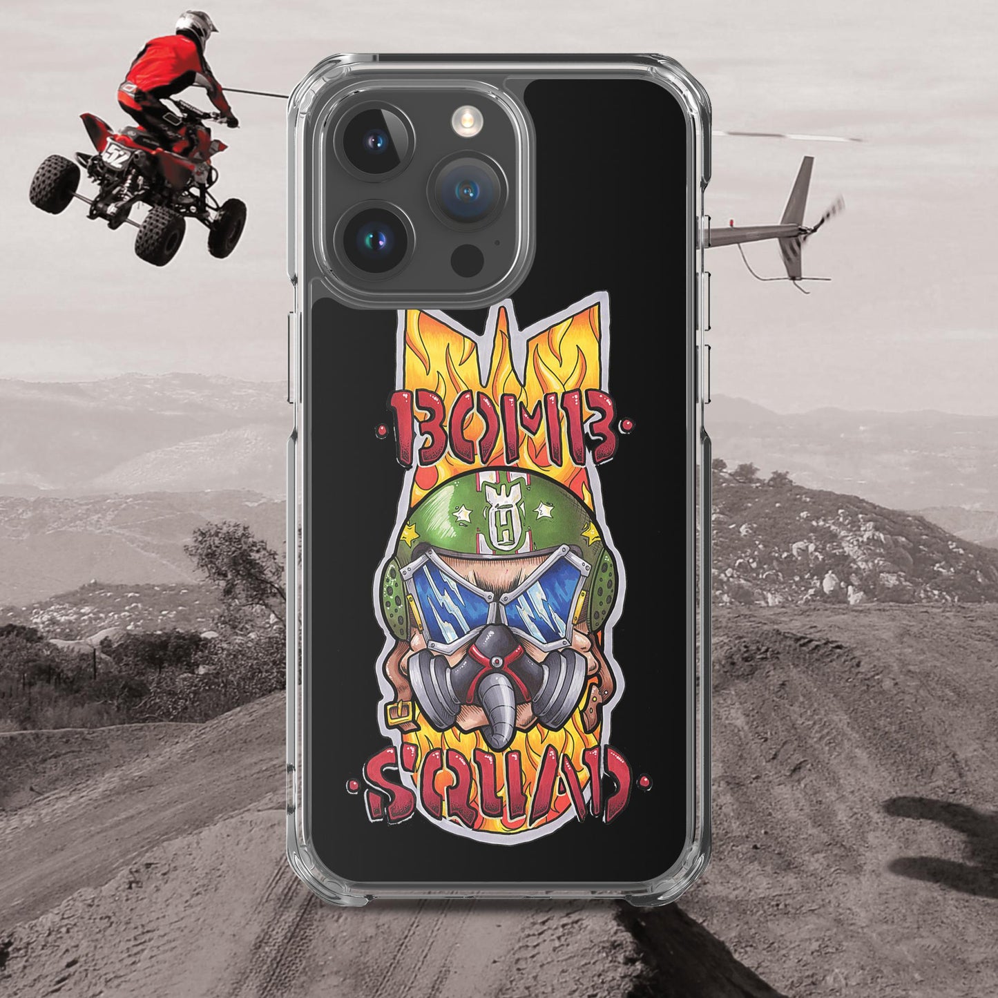 Bomb Squad Pilot Clear Case for iPhone®