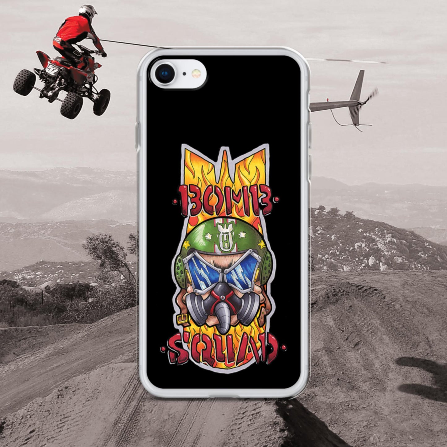 Bomb Squad Pilot Clear Case for iPhone®