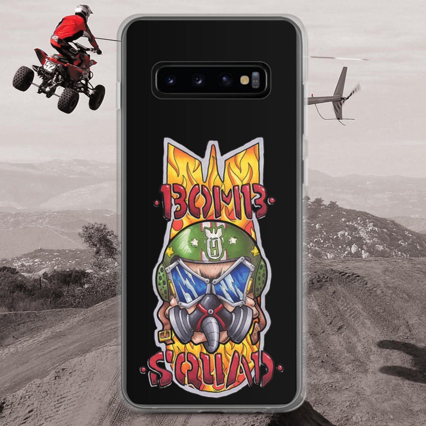 Bomb Squad Pilot Clear Case for Samsung®