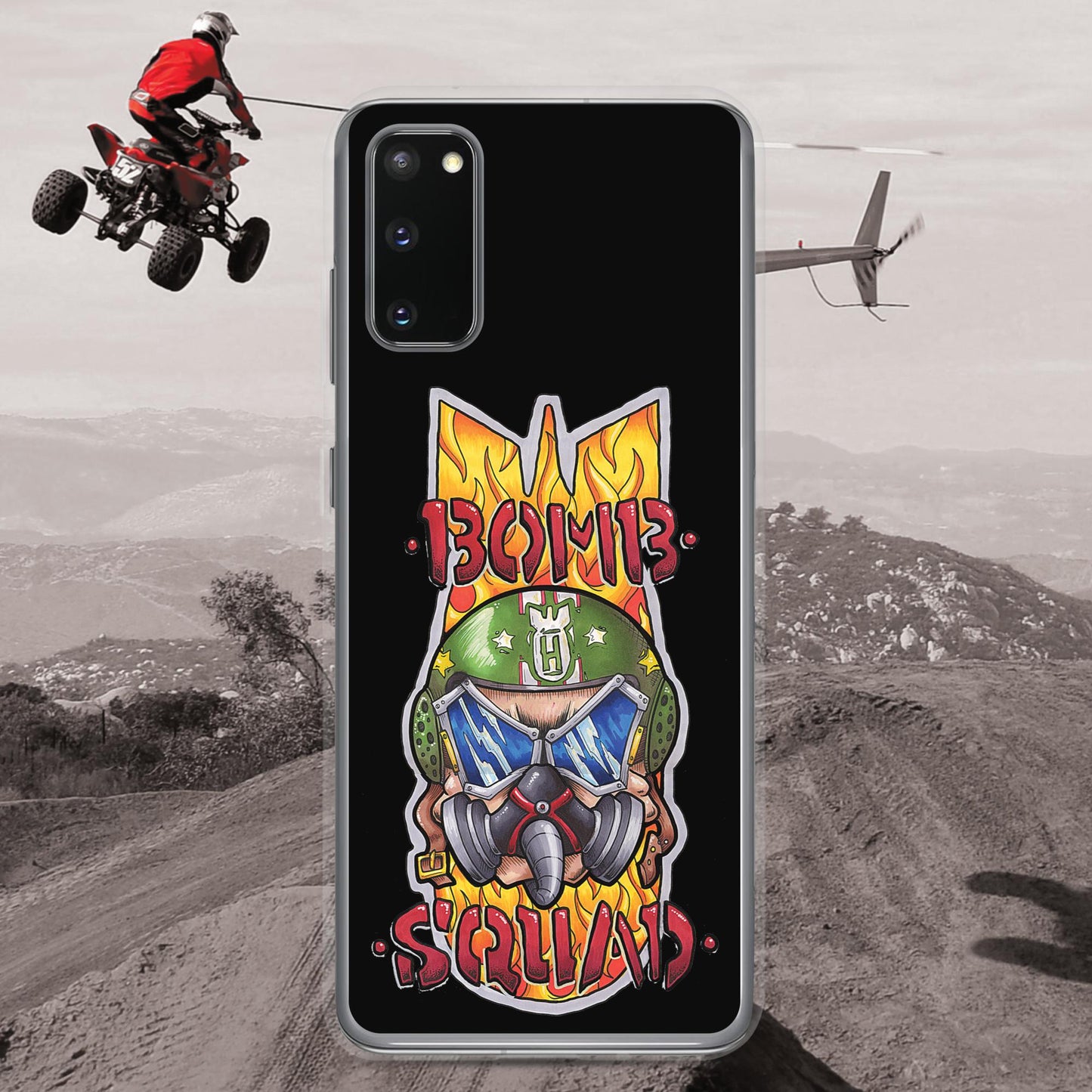 Bomb Squad Pilot Clear Case for Samsung®