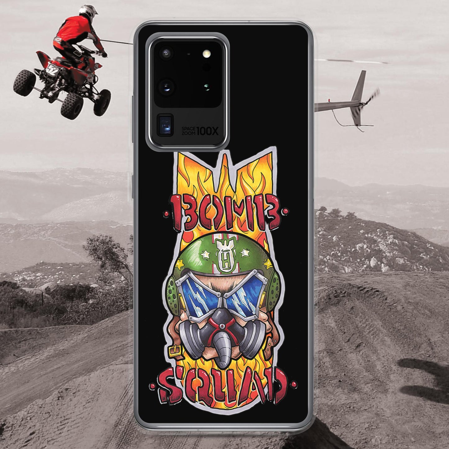 Bomb Squad Pilot Clear Case for Samsung®