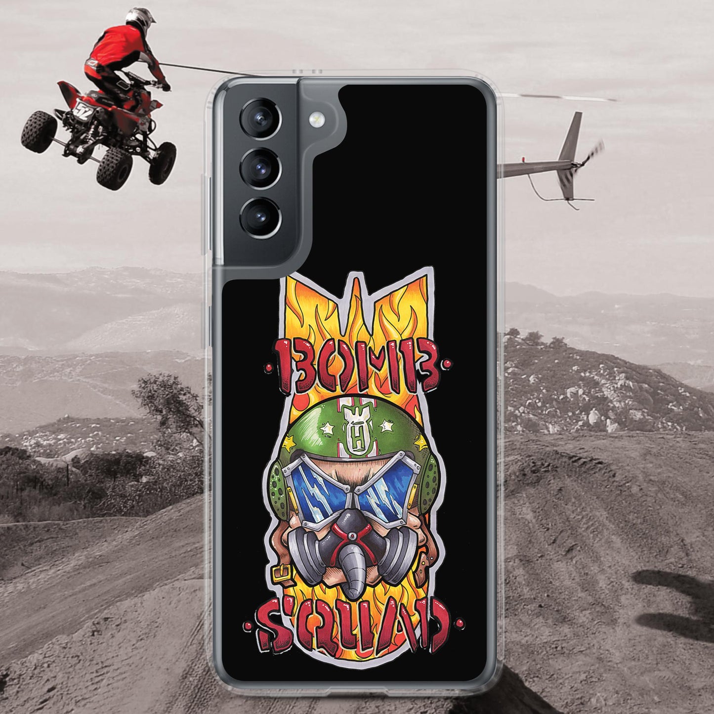 Bomb Squad Pilot Clear Case for Samsung®