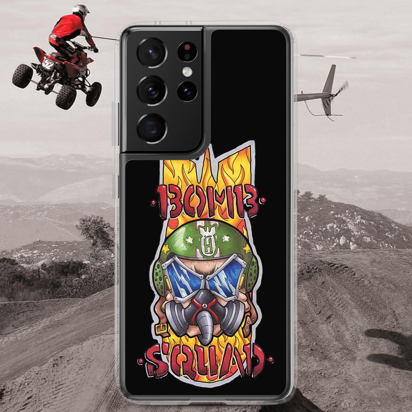 Bomb Squad Pilot Clear Case for Samsung®