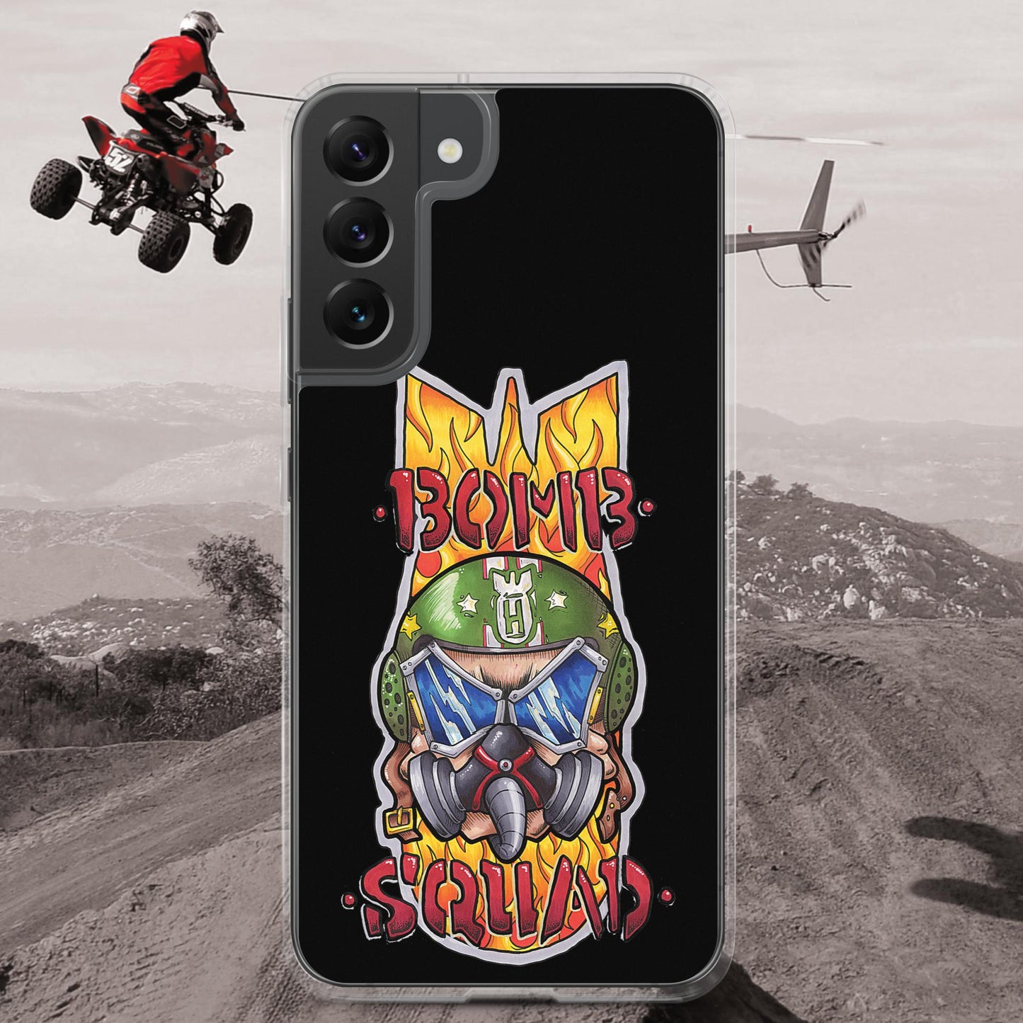 Bomb Squad Pilot Clear Case for Samsung®