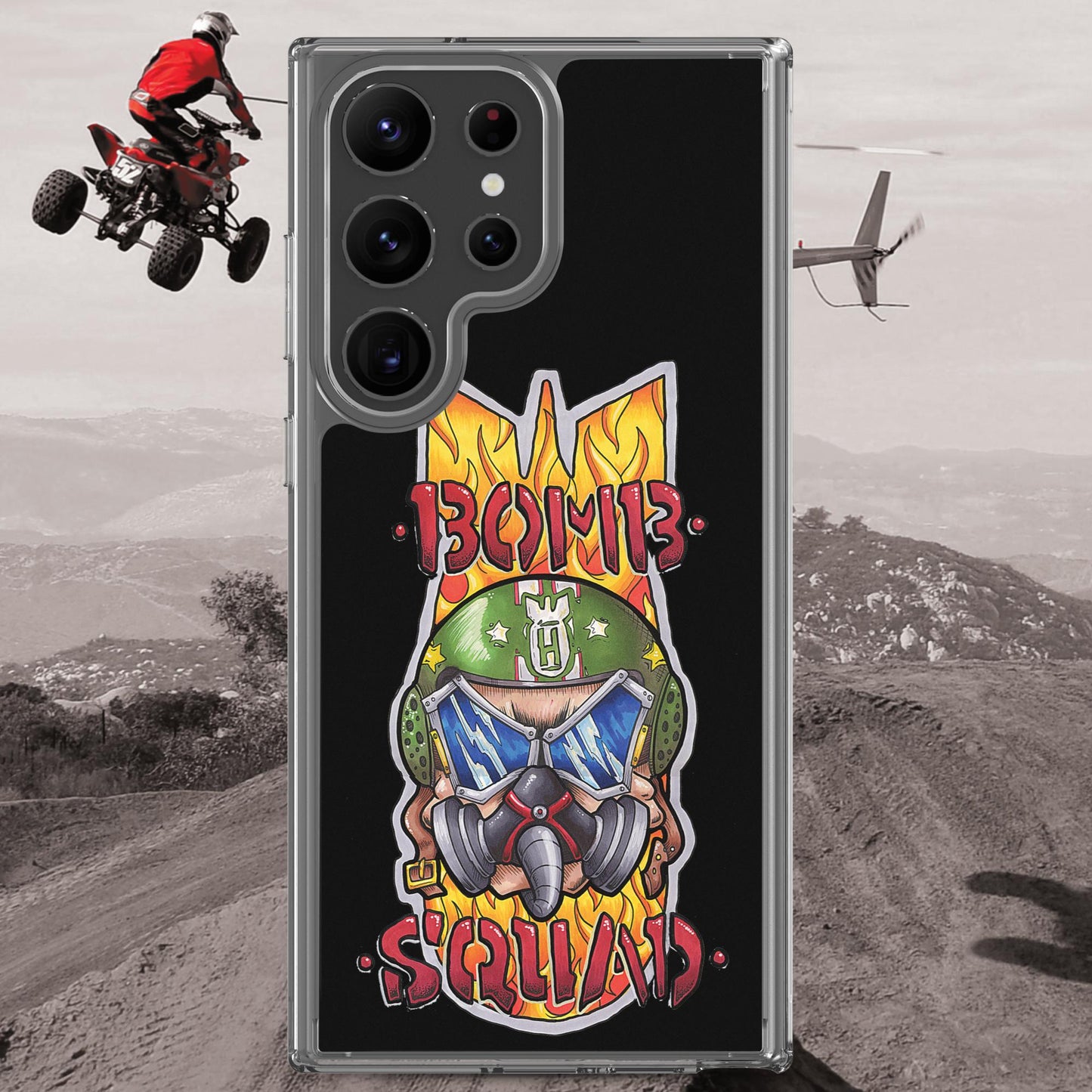 Bomb Squad Pilot Clear Case for Samsung®