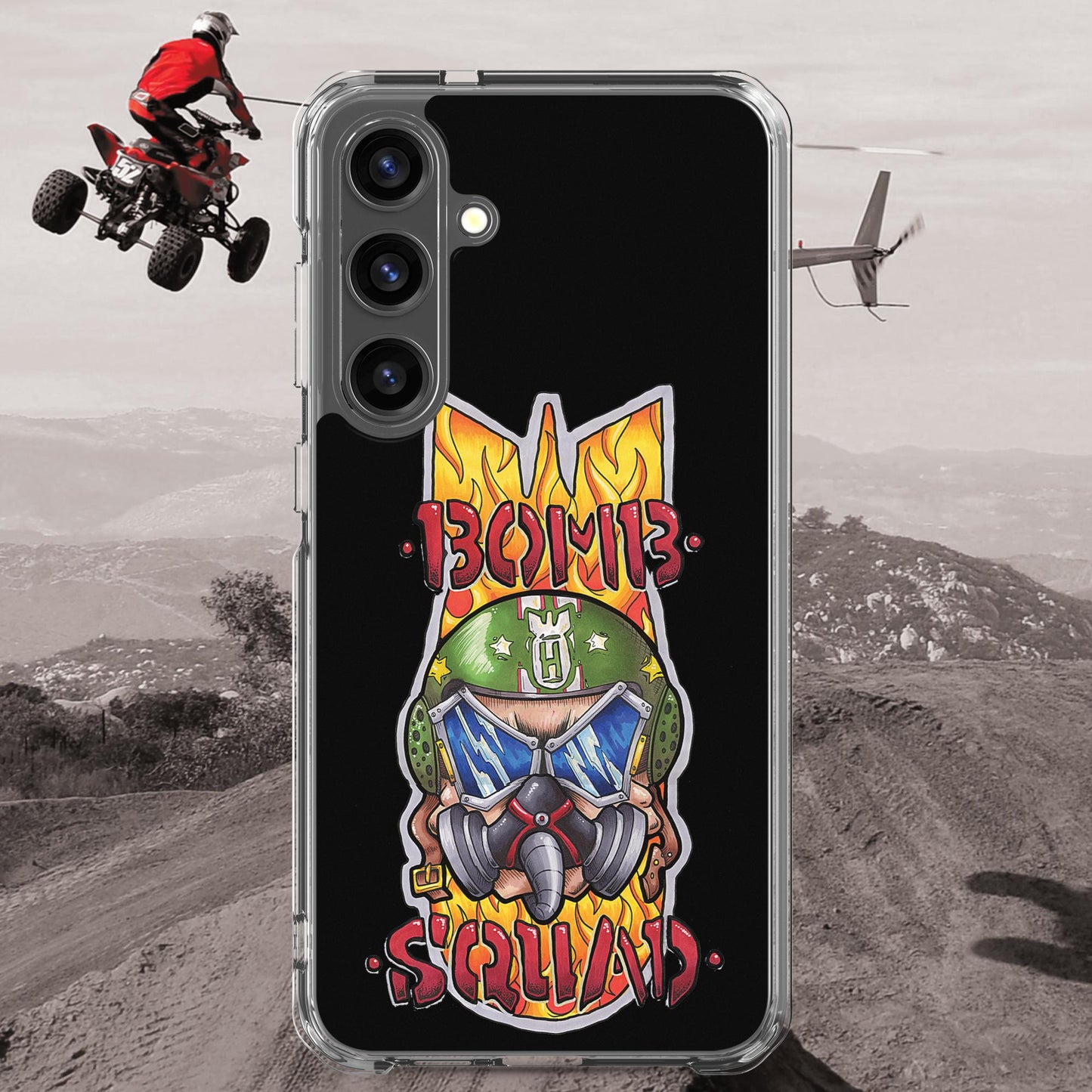 Bomb Squad Pilot Clear Case for Samsung®