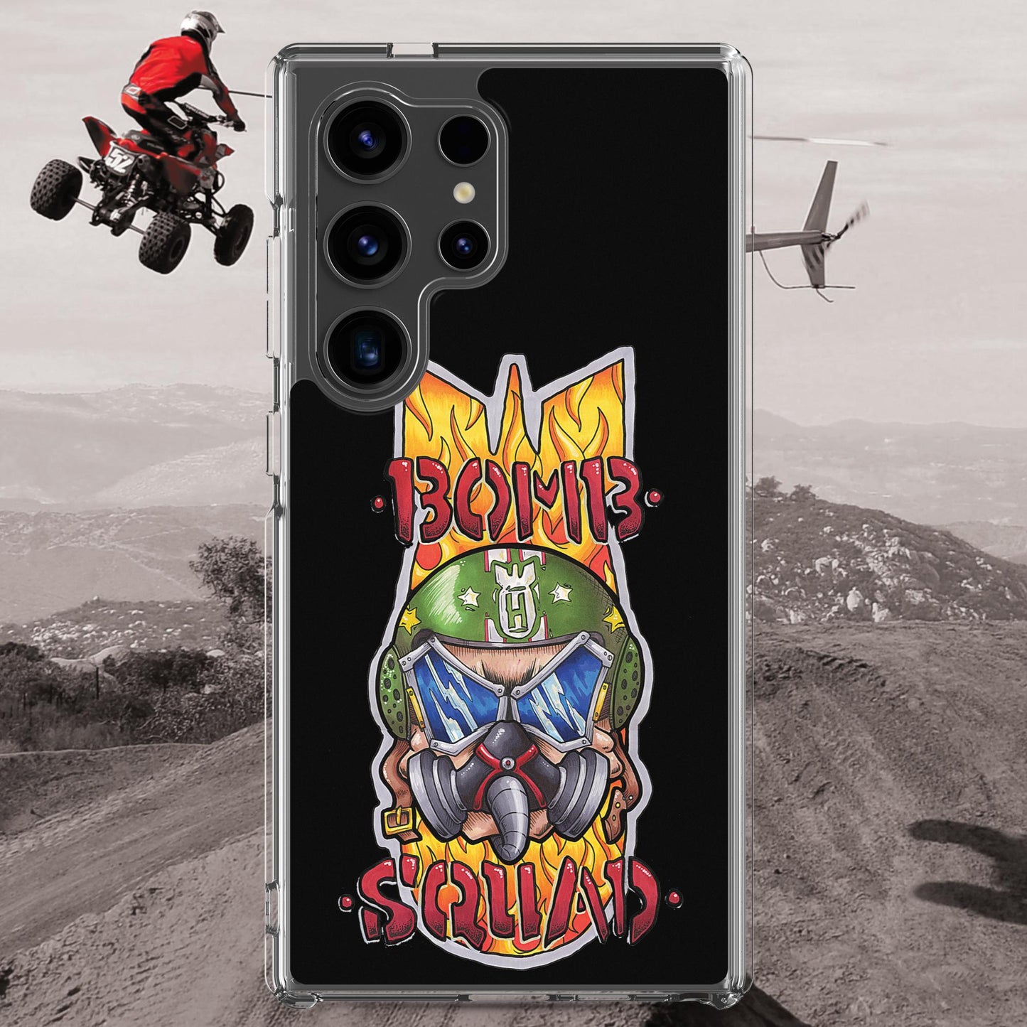 Bomb Squad Pilot Clear Case for Samsung®