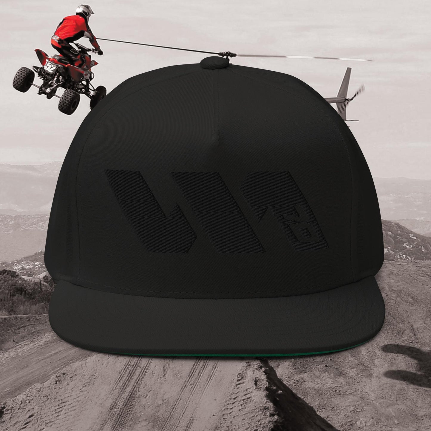 Blackout WM70 Flat Bill Snapback Hat