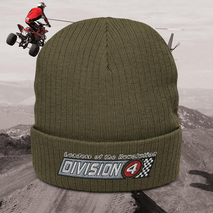 Checkered Division 4 Beanie