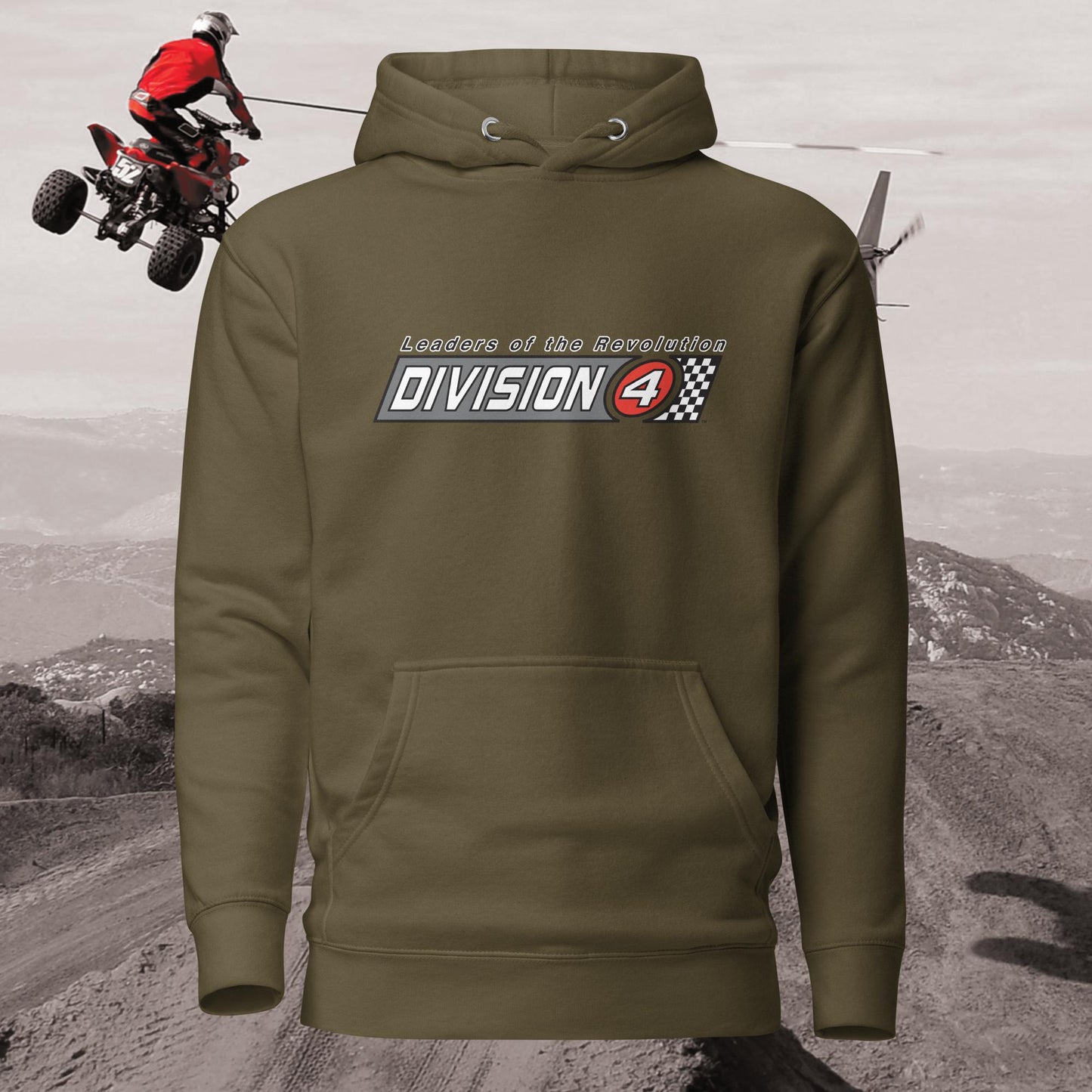 Checkered Division 4 Hoodie