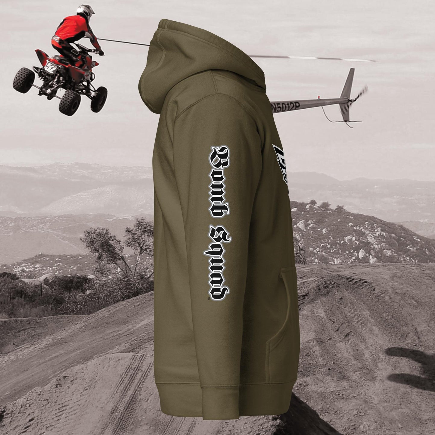 Sleeves Bomb Squad Hoodie