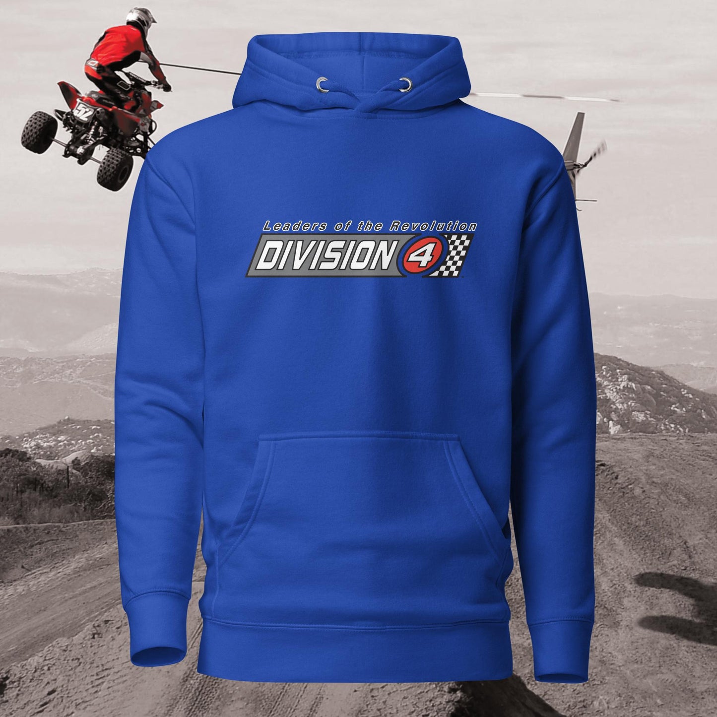 Checkered Division 4 Hoodie