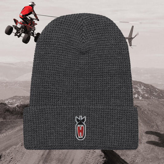 Stamp H-Bomb Waffle beanie