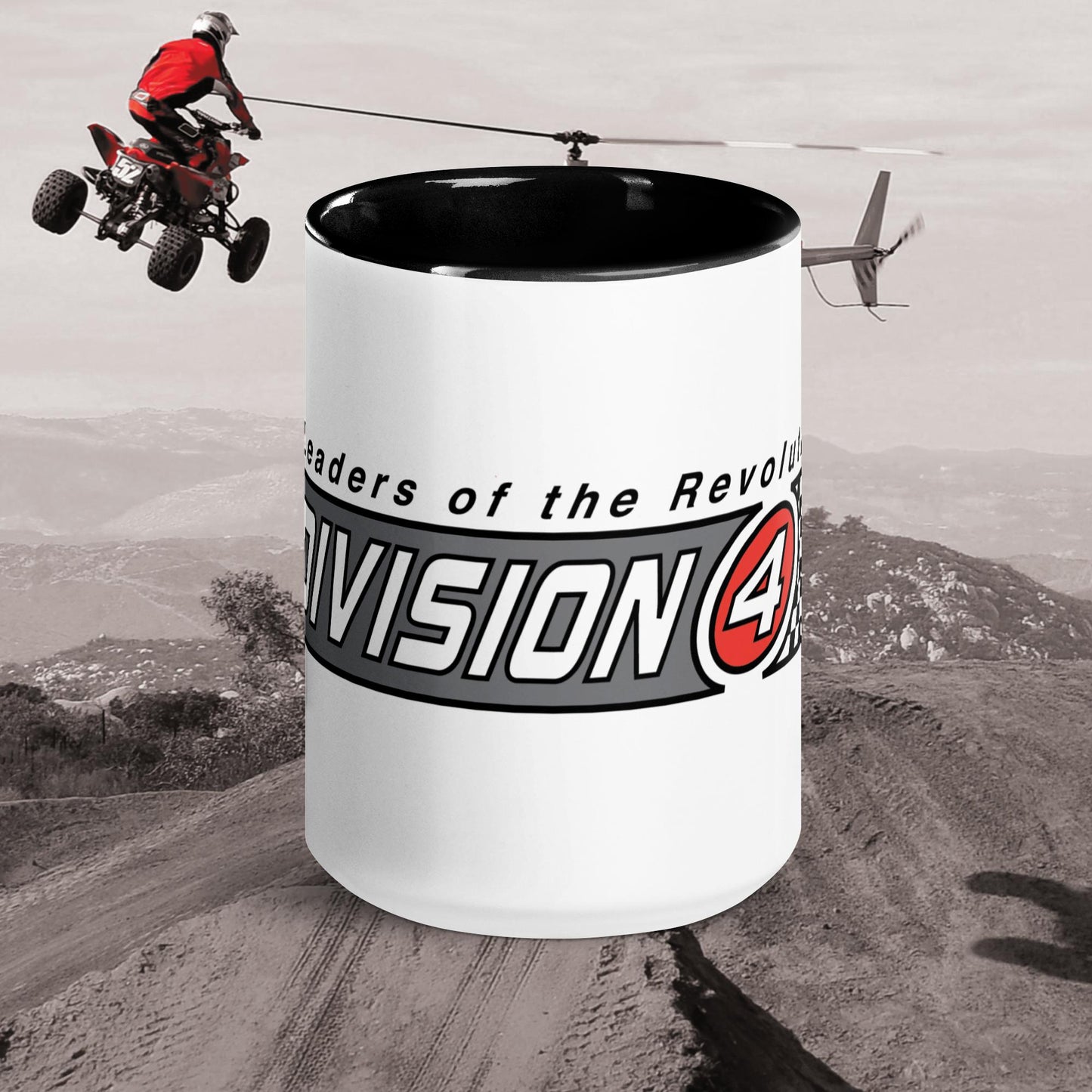 Checkered Division 4 Mug