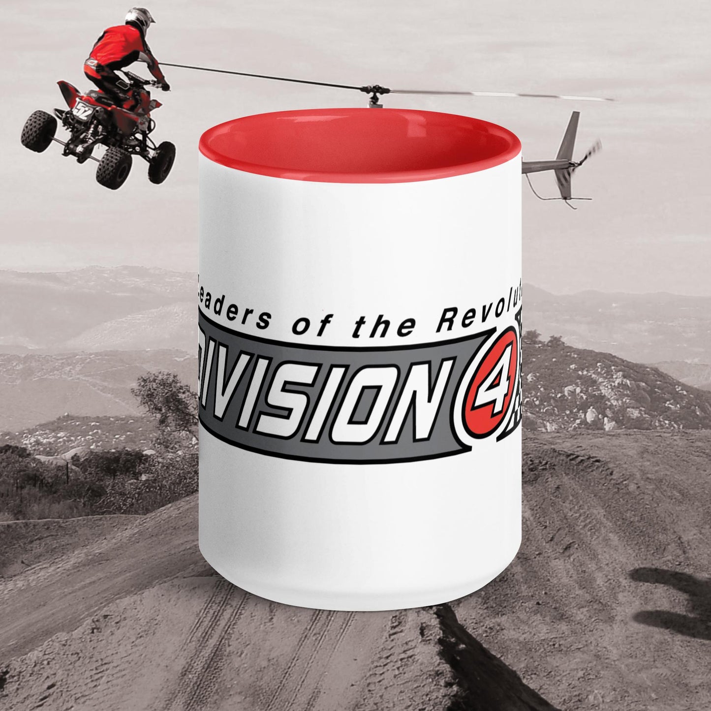 Checkered Division 4 Mug