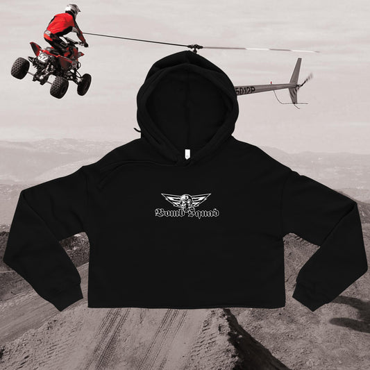 Bomb Squad Wings Women's Crop Hoodie