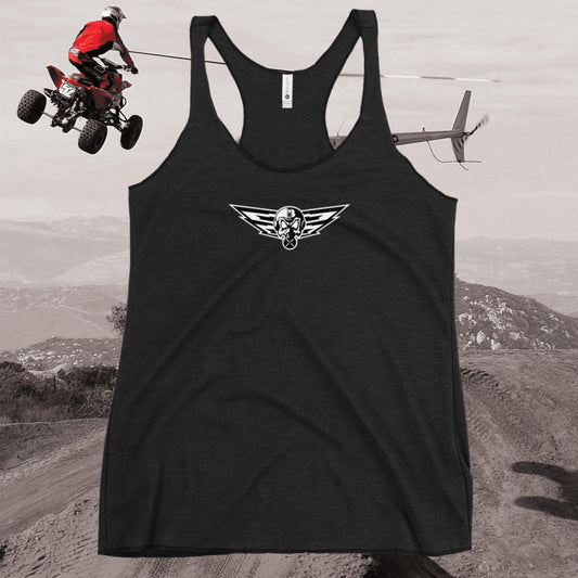 Bomb Squad Wings Women's Racer-back Tank